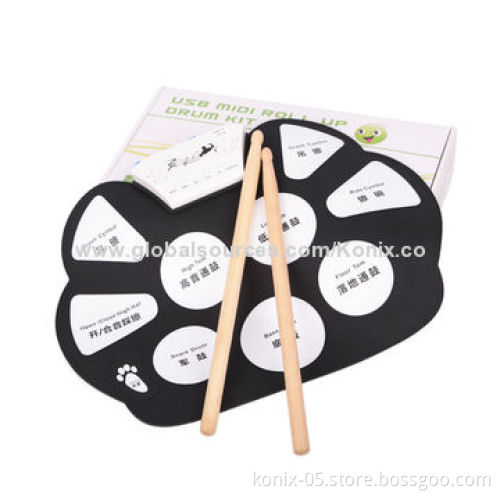 Portable Roll-up Drum Set for Wholesale